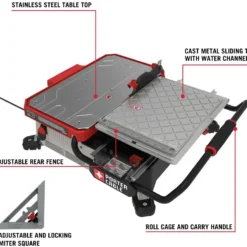 Porter-Cable Wet Tile Saw (PCE980) -Cheap Power Gear Hub Store 61ZzEWEQnUL. AC SL1000