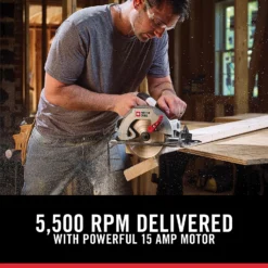 Porter-Cable 7-1/4-Inch Circular Saw, Heavy Duty Steel Shoe, 15-Amp (PCE300) -Cheap Power Gear Hub Store 91WiX7I74S. AC SL1500