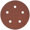 PORTER-CABLE 735500625 5-Inch 5-Hole Hook and Loop 60 Grit Sanding Discs (25-Pack)