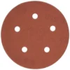 PORTER-CABLE 735502225 5-Inch 5-Hole Hook and Loop 220 Grit Sanding Discs (25-Pack)