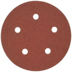 porter-cable 735501205 5-inch 120 grit five-hole hook & loop sanding discs (5-pack)