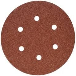 porter-cable 736600625 6-inch 6-hole hook and loop 60 grit sanding discs (25-pack)