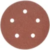 porter-cable 735500805 5-inch 80 grit five-hole hook & loop sanding discs (5-pack)