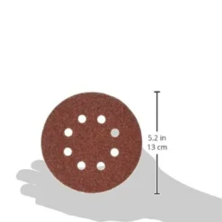 porter-cable 735800425 5-inch hook and loop aluminum oxide 8 hole 40g disc (25-pack) -Cheap Power Gear Hub Store RNAB001J36K7E L3