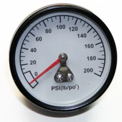 Porter-Cable DeWalt/Porter Cable Air Compressor 200PSI Gauge .125 NPT # Z-D27212