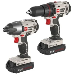 Porter-Cable PCCK604L2 20V Cordless Drill Driver and Impact Driver Combo Kit