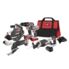Porter-Cable PCCK617L6 20V Cordless 6-Tool Combo Kit with 10pc. Sanding Paper